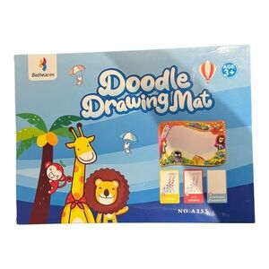 Betheaces Doodle Drawing Mat - Colorful Kids Toy 3+